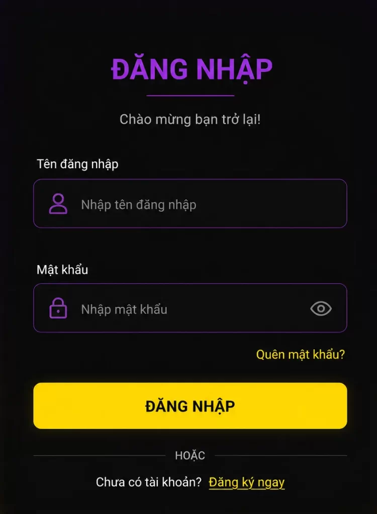 Giao diện đăng nhập và khu vực thanh toán của JUN88